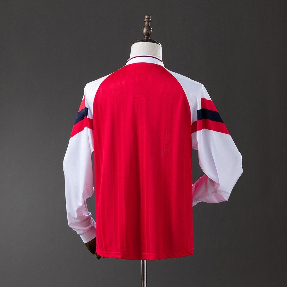 92/94 Arsenal Home Long Sleeve Jersey Retro - back view