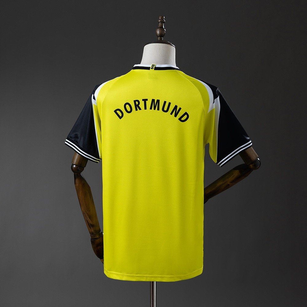 95/96 Borussia Dortmund Home Jersey Retro - back view