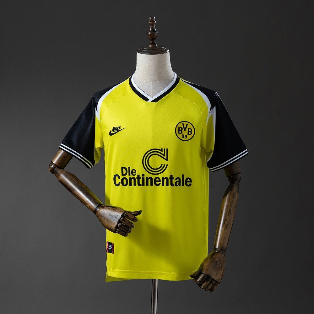95/96 Borussia Dortmund Home Jersey Retro - front view