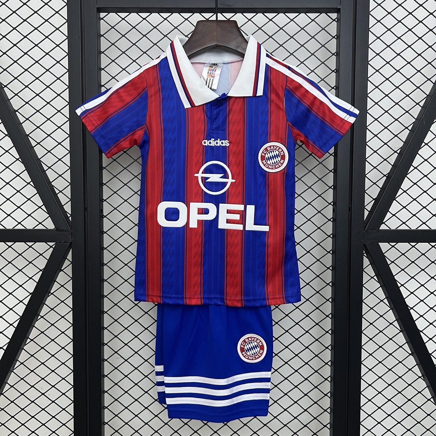 95/97 Bayern Munich Home Jersey Kids Kit - back view
