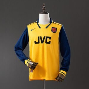 96/97 Arsenal Away Long Sleeve Jersey Retro - front view