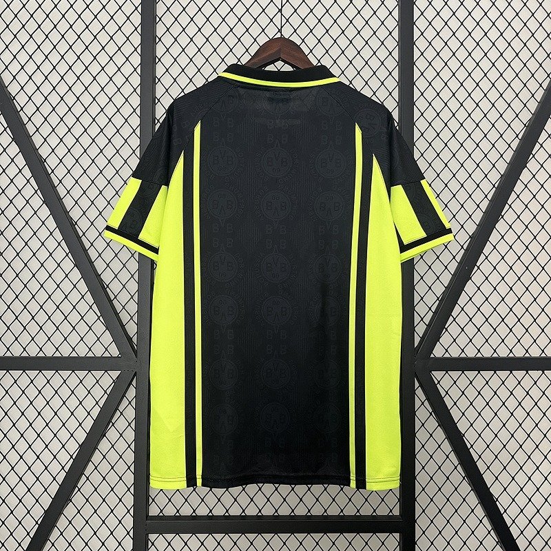 96/97 Borussia Dortmund Away Jersey Retro - back view