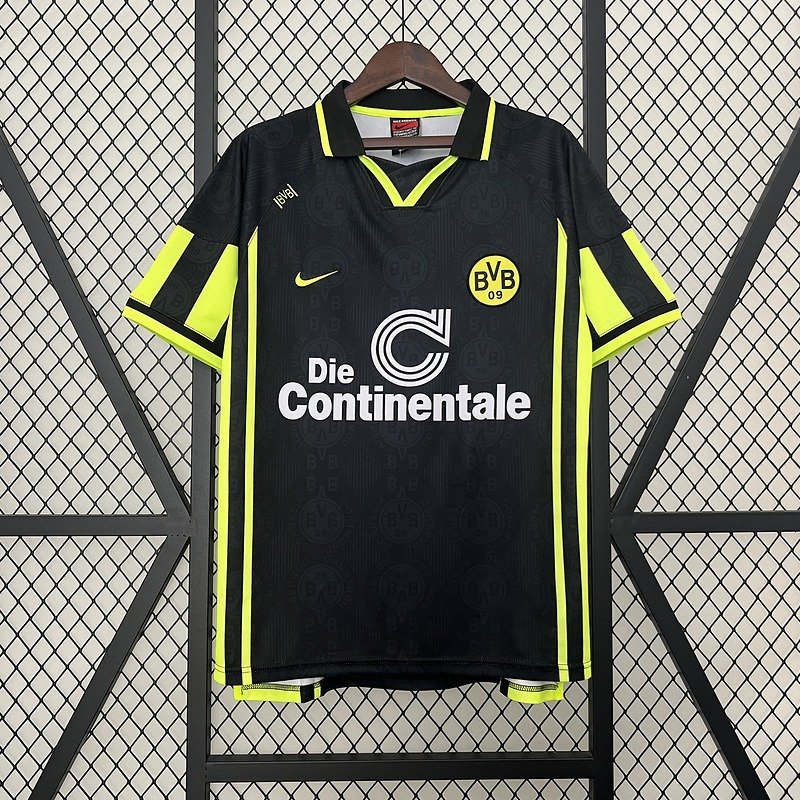 96/97 Borussia Dortmund Away Jersey Retro - front view