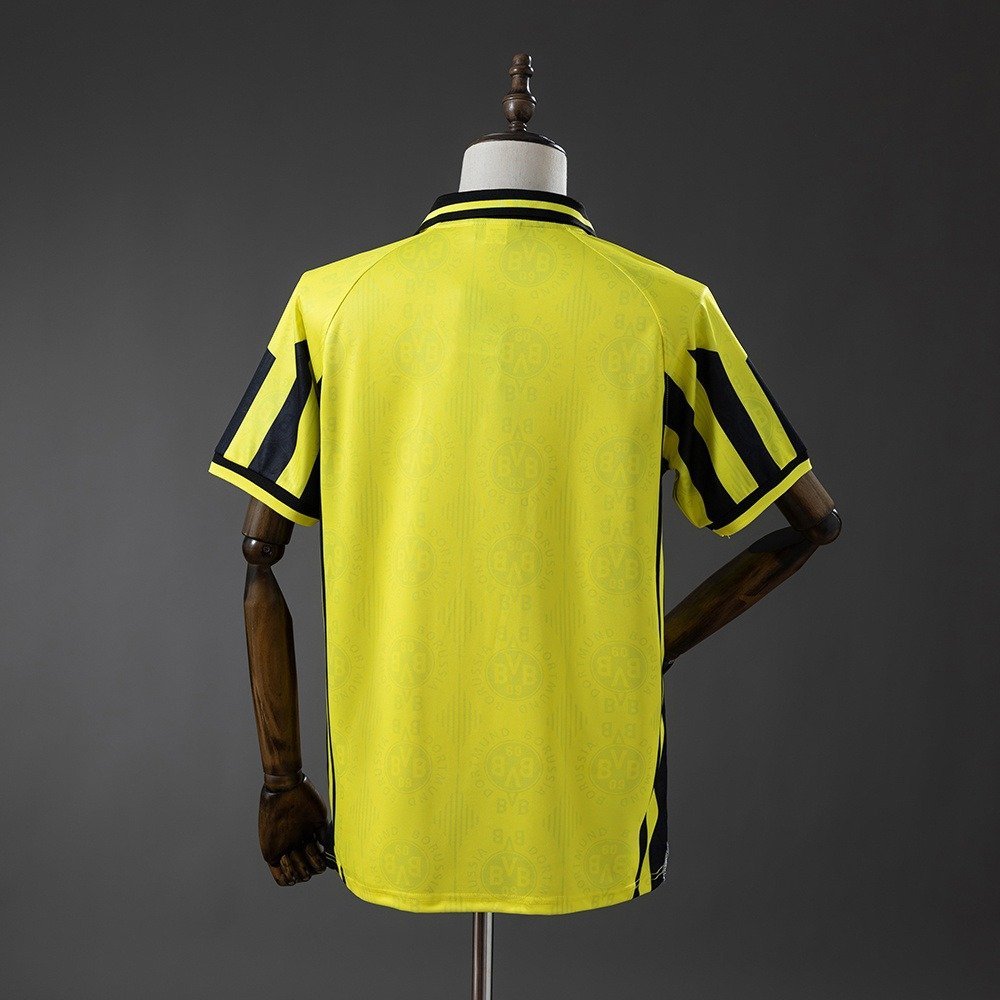 96/97 Borussia Dortmund Home Jersey Retro - back view