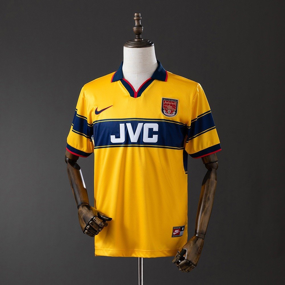 97/99 Arsenal Away Jersey Retro - front view