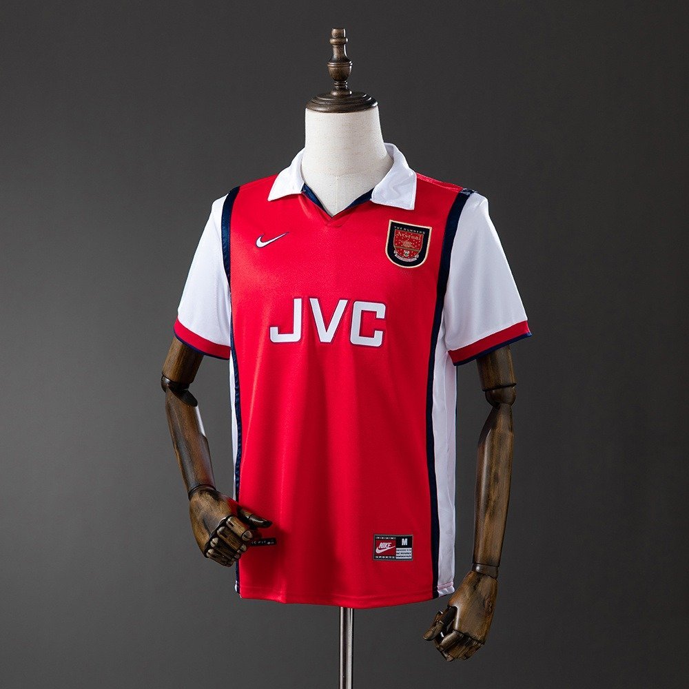 98/99 Arsenal Home Jersey Retro - front view