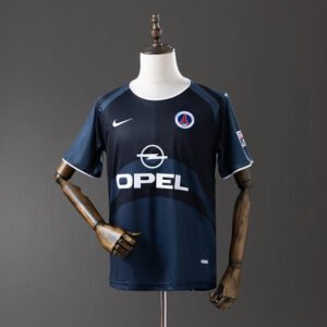 1997-1998 Paris Saint-Germain France Third Jersey – Dark Navy with Opel Sponsor