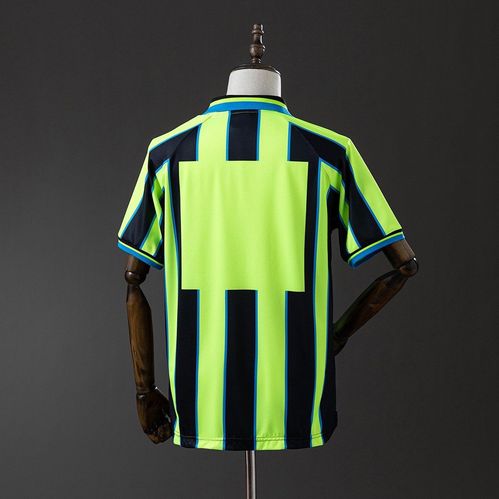 98/99 Manchester City Away Retro Jersey - back view