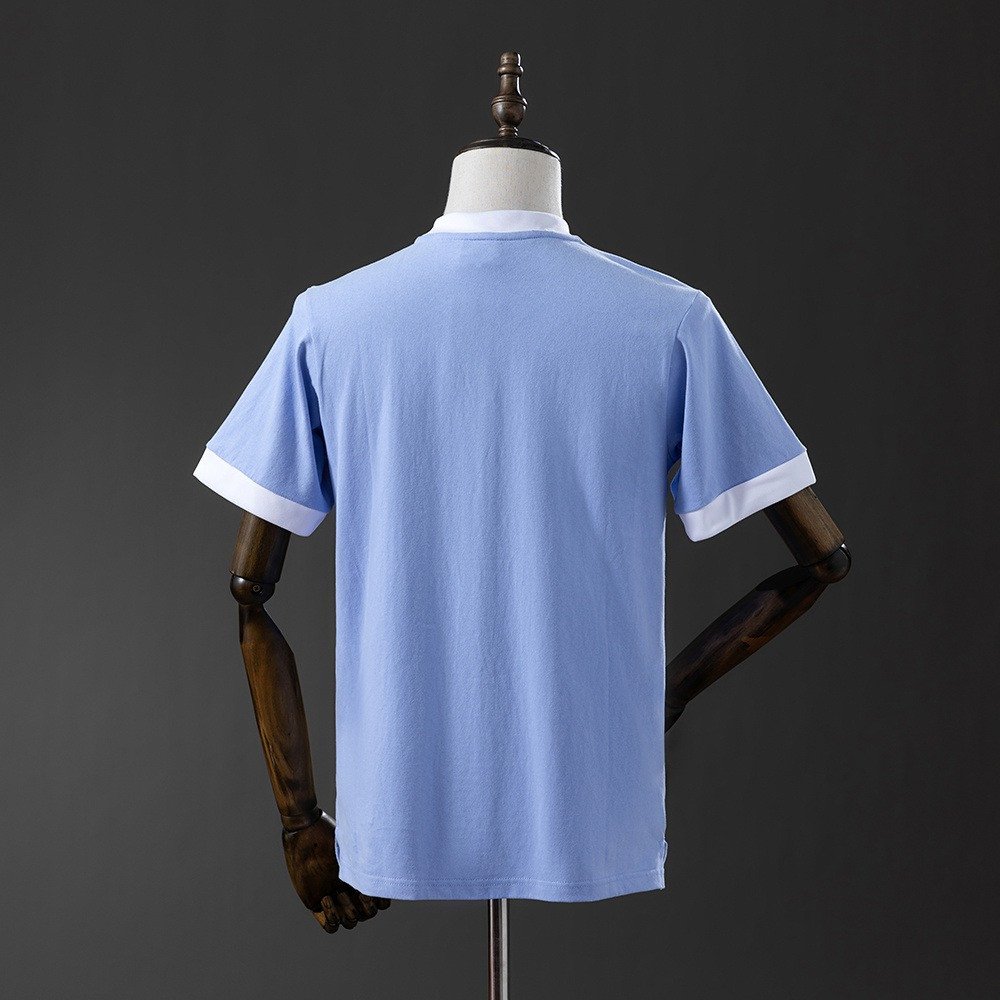 19/72 Manchester City Home Retro Jersey - back view