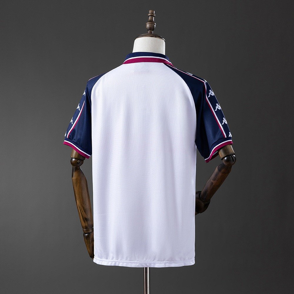 97/98 Manchester City Away Retro Jersey - back view