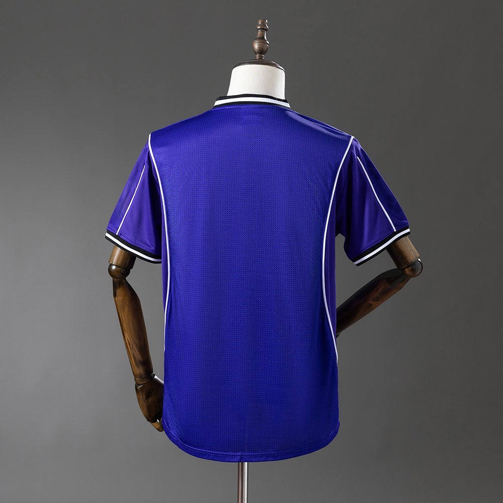 Purple White Trim Real Madrid 1997-1998 Away Jersey — alternate view 1