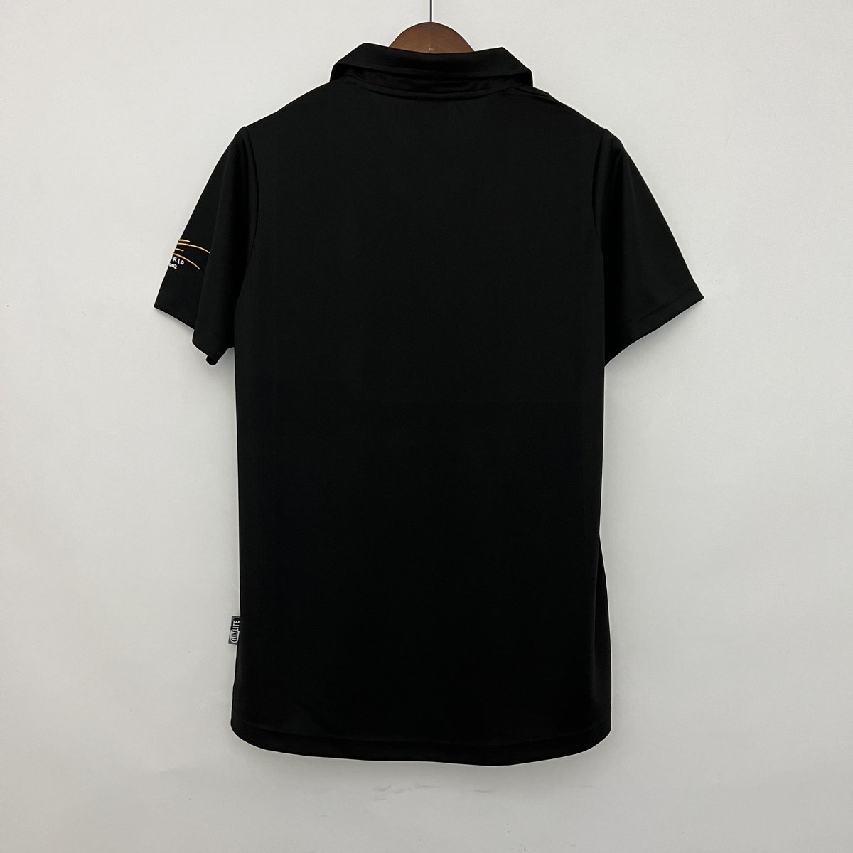 Black Polo Collar Real Madrid 2002-2003 Away Jersey — alternate view 1