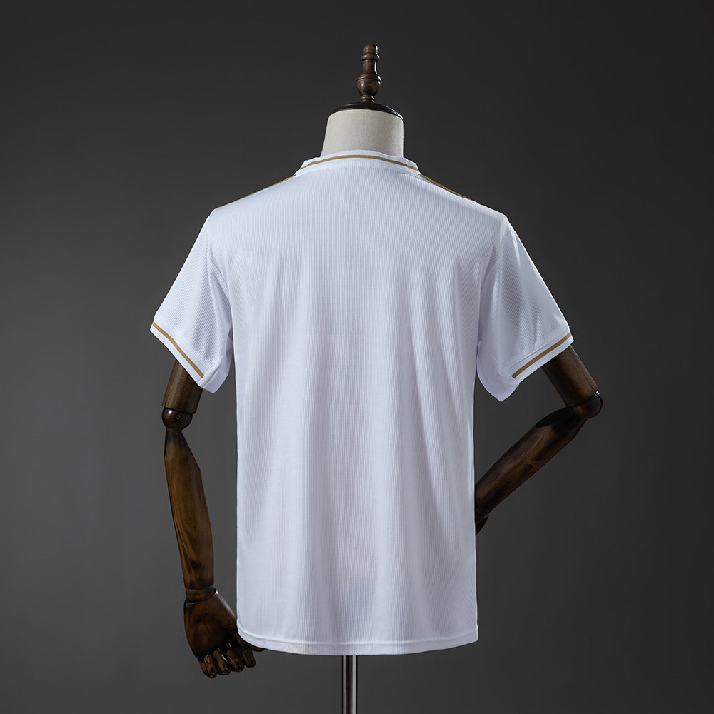 2019-2020 Real Madrid Home Jersey - White with Gold Trim — alternate view 1