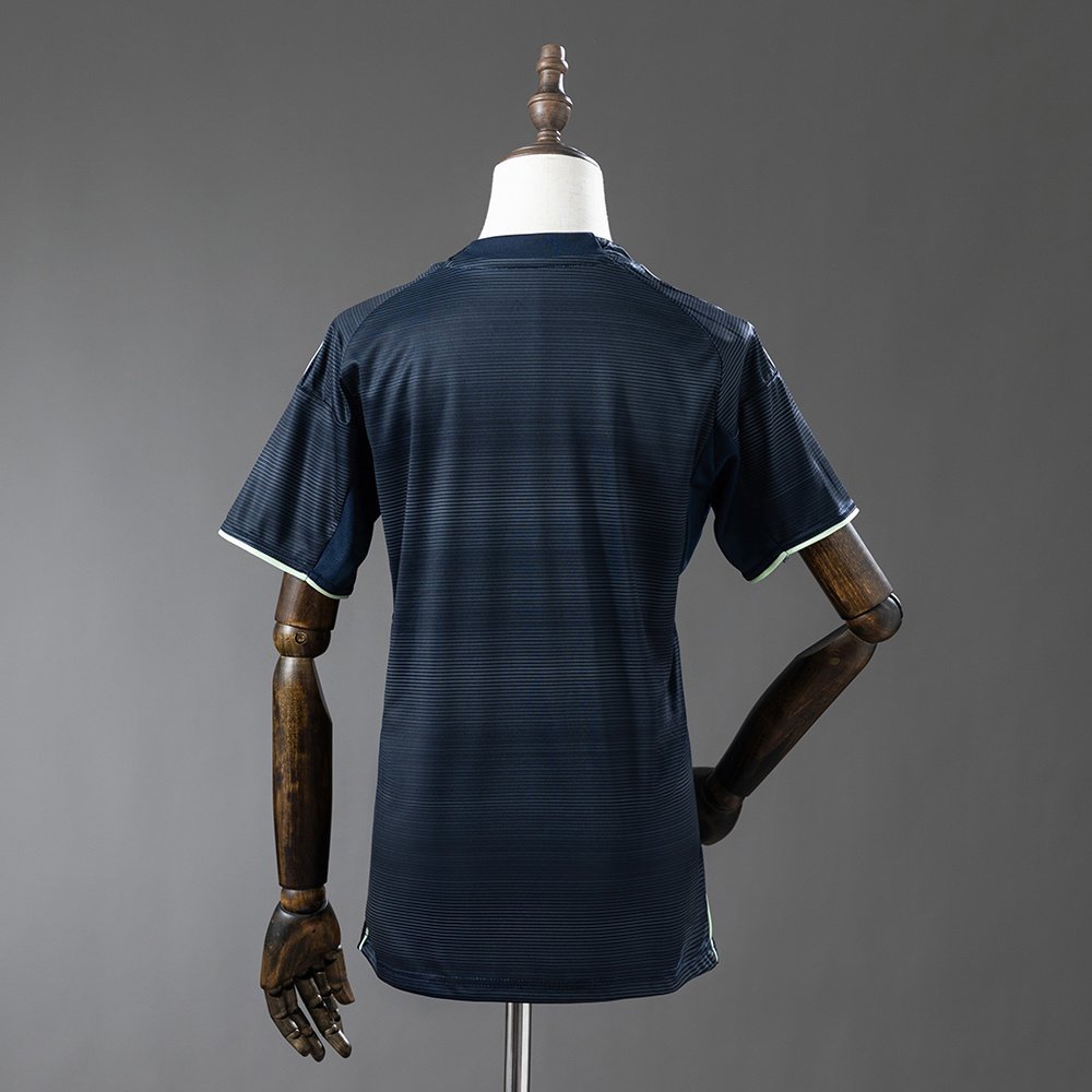 2025-2026 Real Madrid Away Jersey - Navy with White Piping — alternate view 1