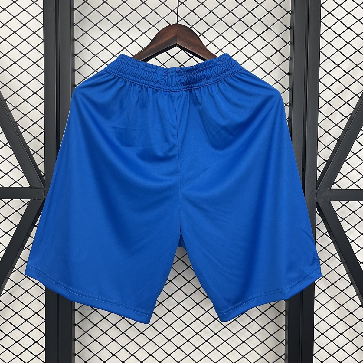 Blue White Stripes Real Madrid 2025-2026 Third Shorts — alternate view 1