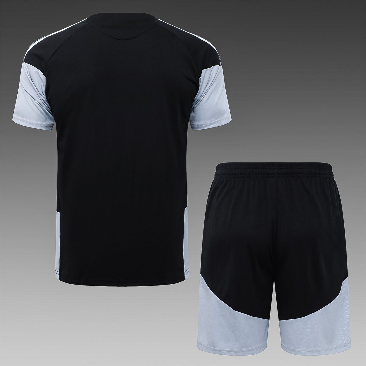 2026-2027 Real Madrid Away Jersey, Black with White Panels — alternate view 1