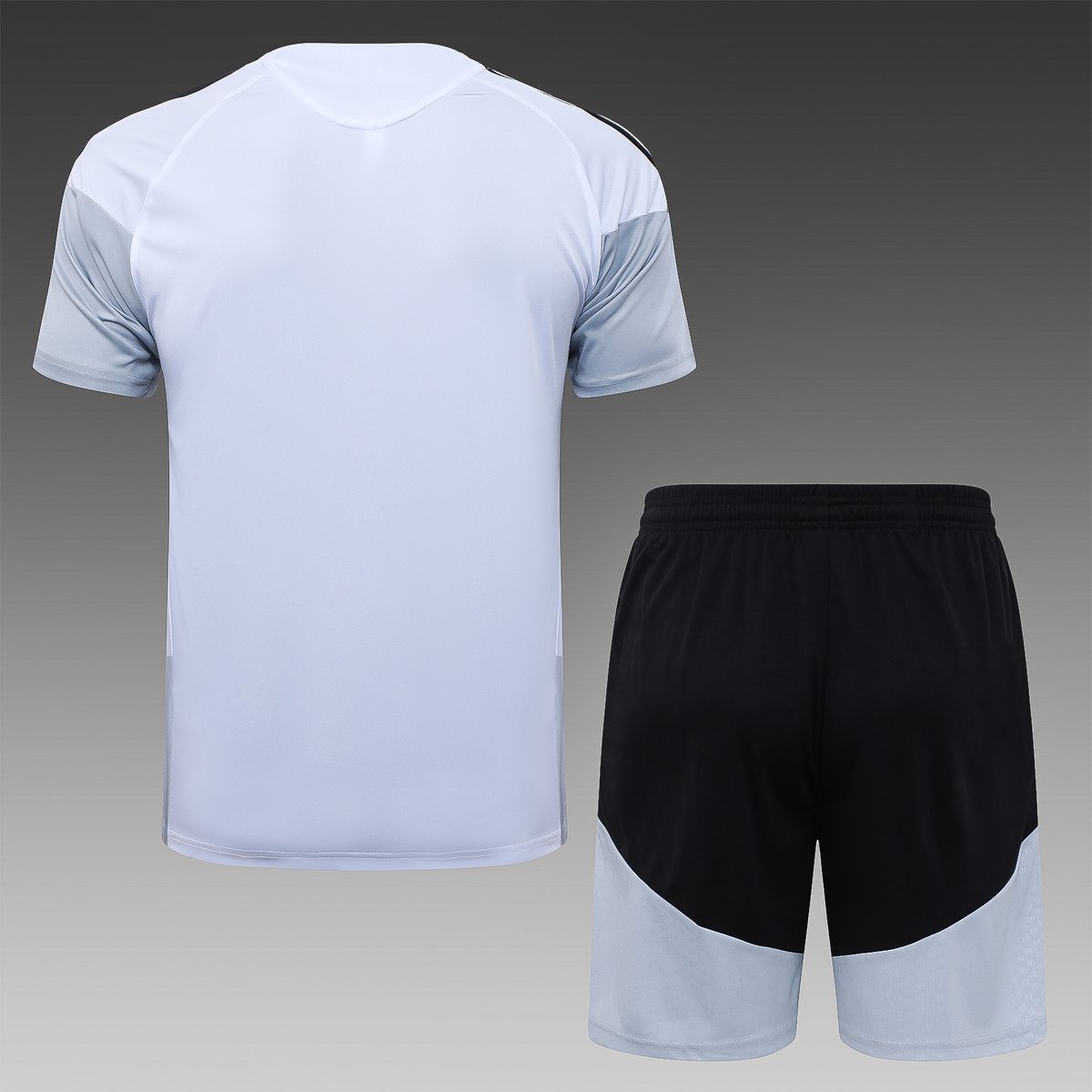 White Black Shoulder Panels Real Madrid 2026-2027 Home Jersey — alternate view 1