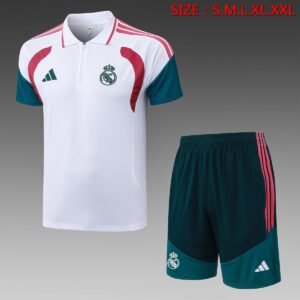 Real Madrid Jersey 2026-2027 - White with Rose Red Panels — product photo