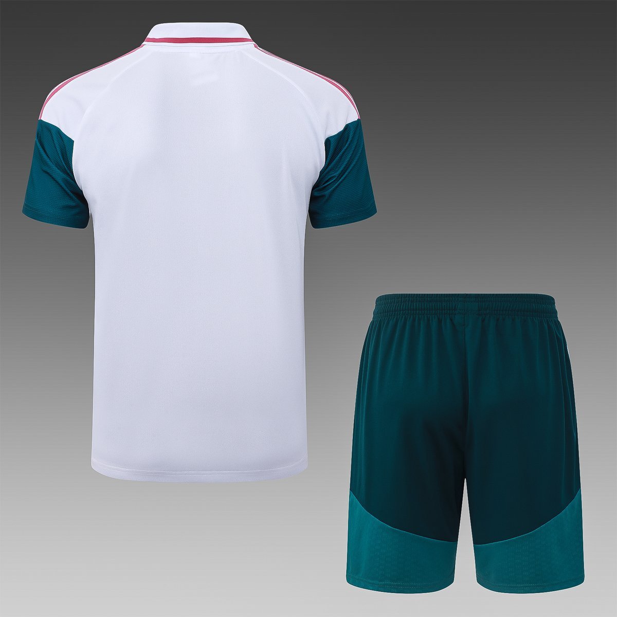 Real Madrid Jersey 2026-2027 - White with Rose Red Panels — alternate view 1
