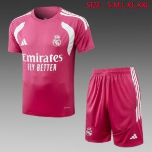 Real Madrid 2026-2027 Third Jersey in Pink with White Accents — product photo