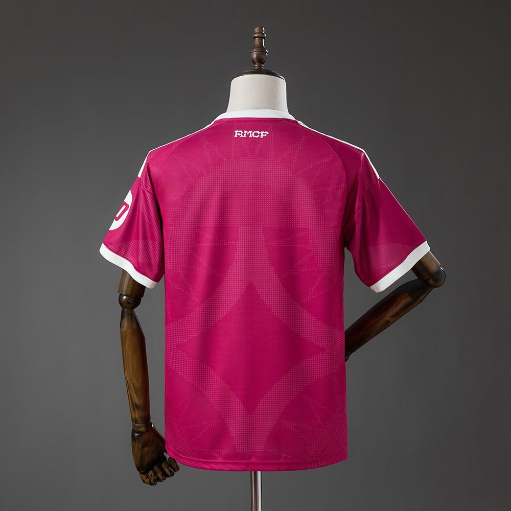 2026-2027 Real Madrid Third Jersey, Pink with White Trim — alternate view 1