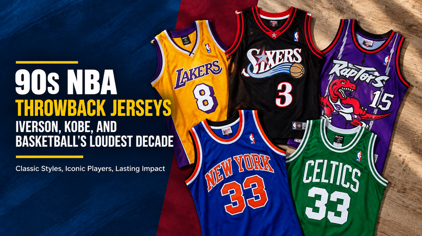 90s NBA Throwback Jerseys